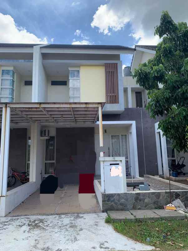 dijual rumah cluster samata harapan