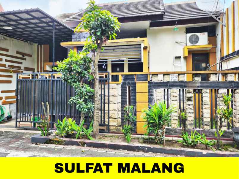 dijual rumah di sulfat blimbing kota malang