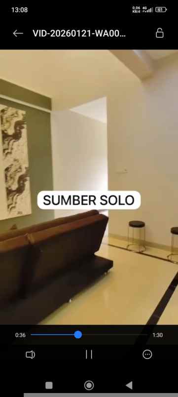 dijual rumah di sumber solo