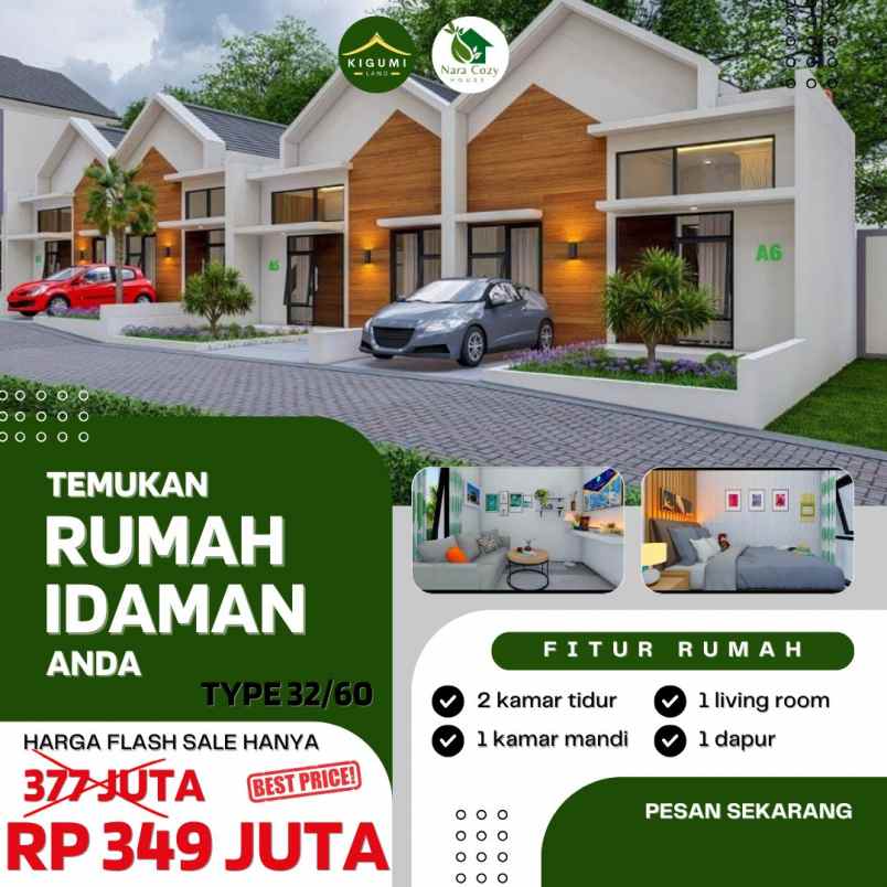dijual rumah galumpit cileunyi bandung