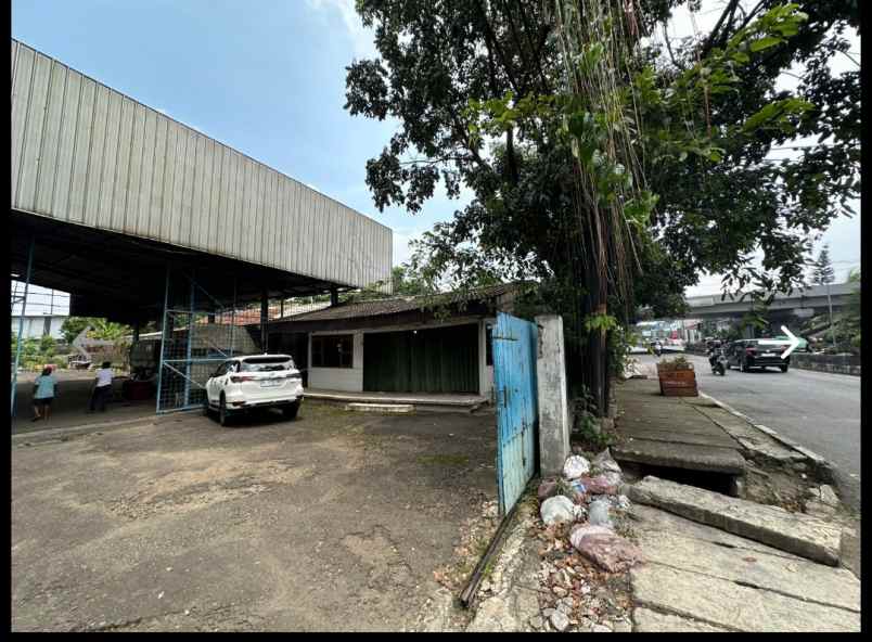 dijual rumah gudang mainroad cimahi