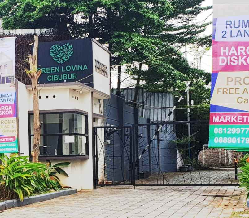 dijual rumah jalan radar auri cimanggis