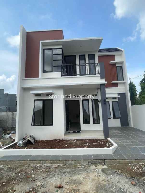 dijual rumah jalan raya ceger pondok aren