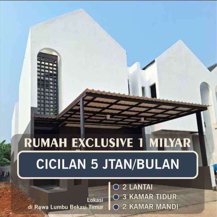dijual rumah jalan raya mustika sari