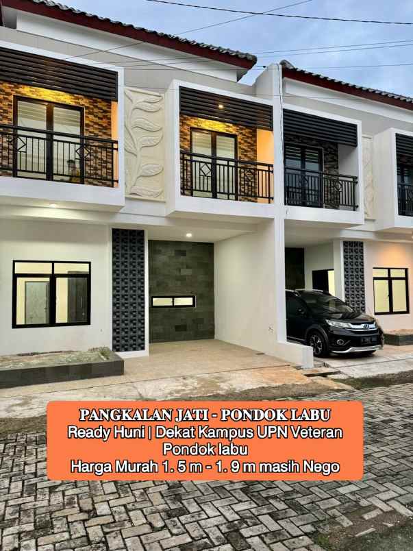 dijual rumah jalan raya pangkalan jati