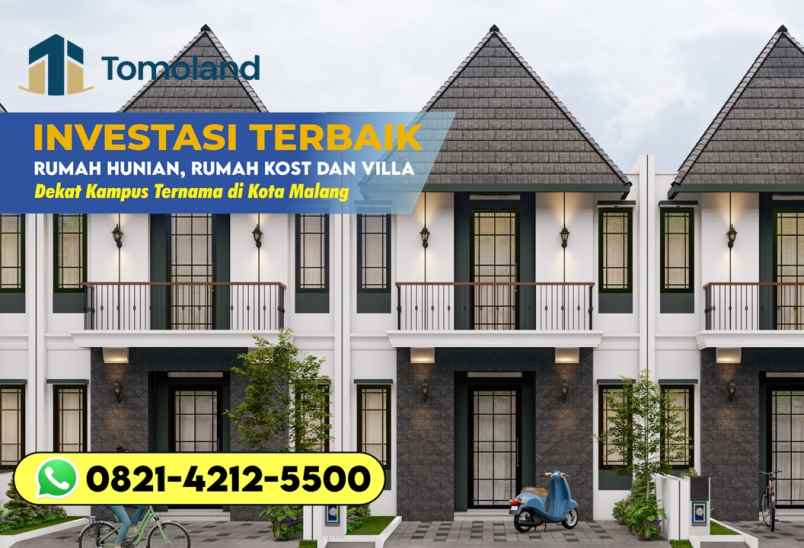 dijual rumah jl chili joyogrand blok