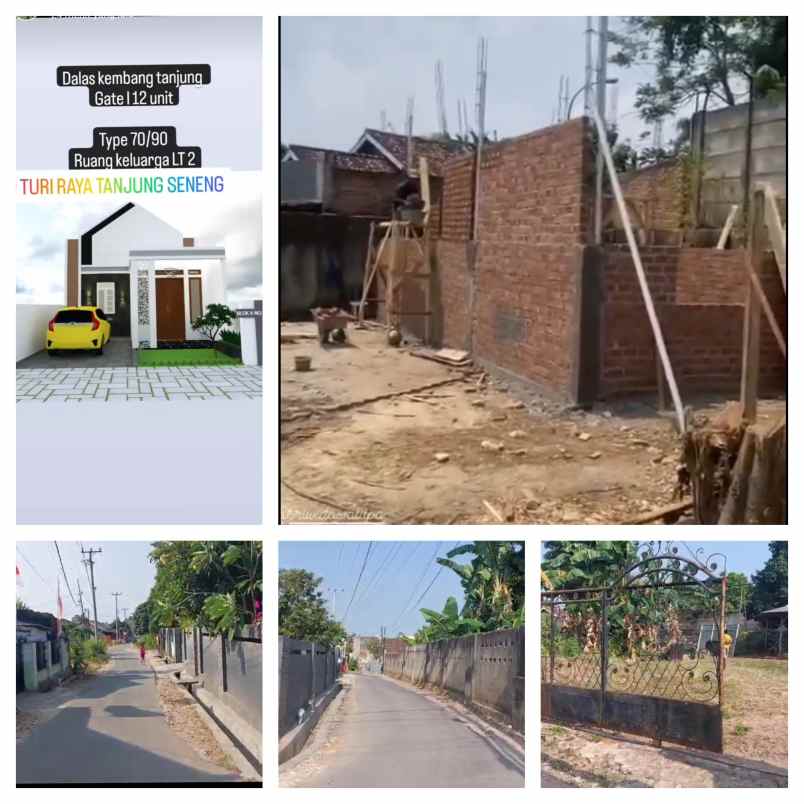 dijual rumah jl turi raya tanjung senang