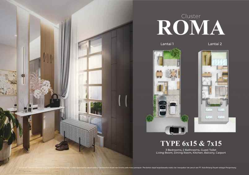 dijual rumah kec bekasi bar kota bks