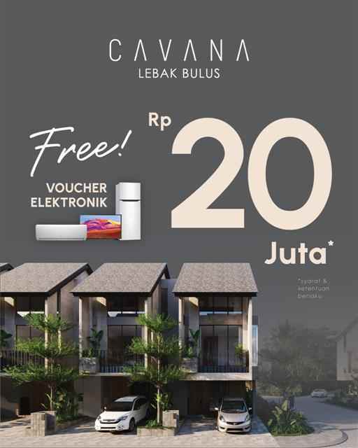 dijual rumah lebak bulus jakarta selatan