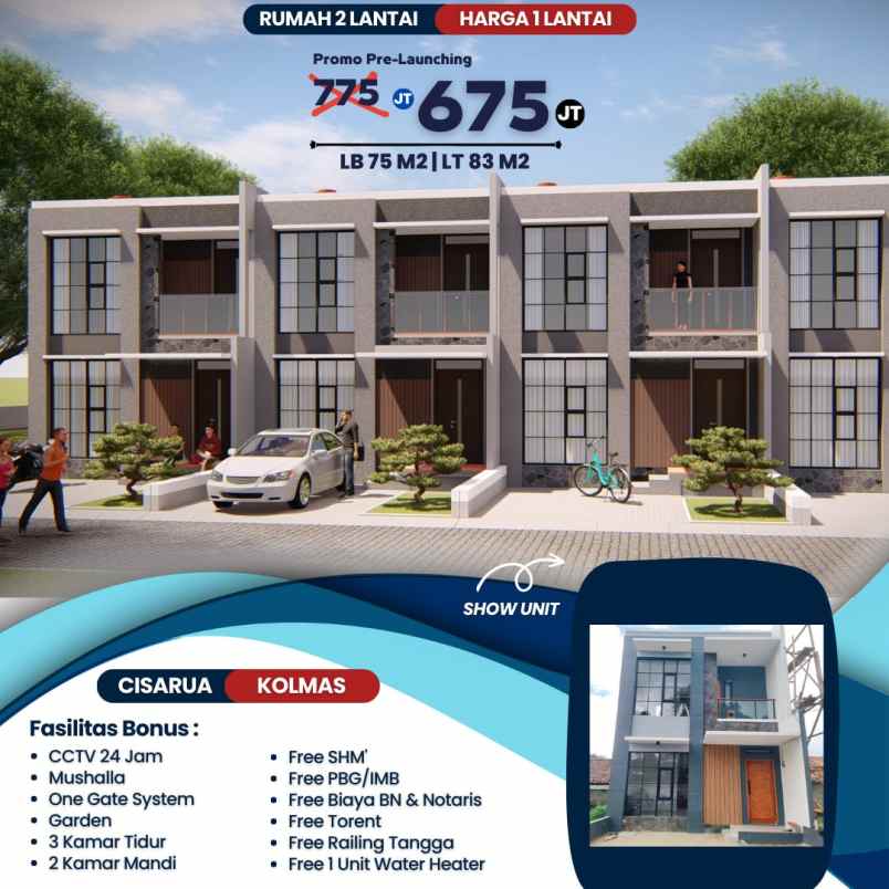 dijual rumah lembang bandung barat