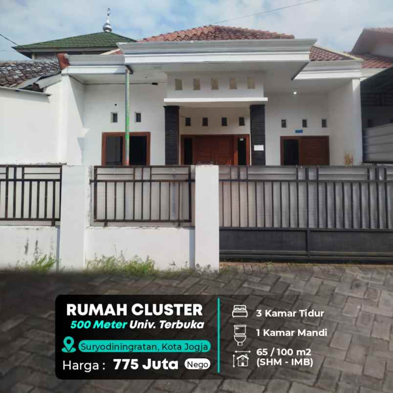 dijual rumah mantrijeron