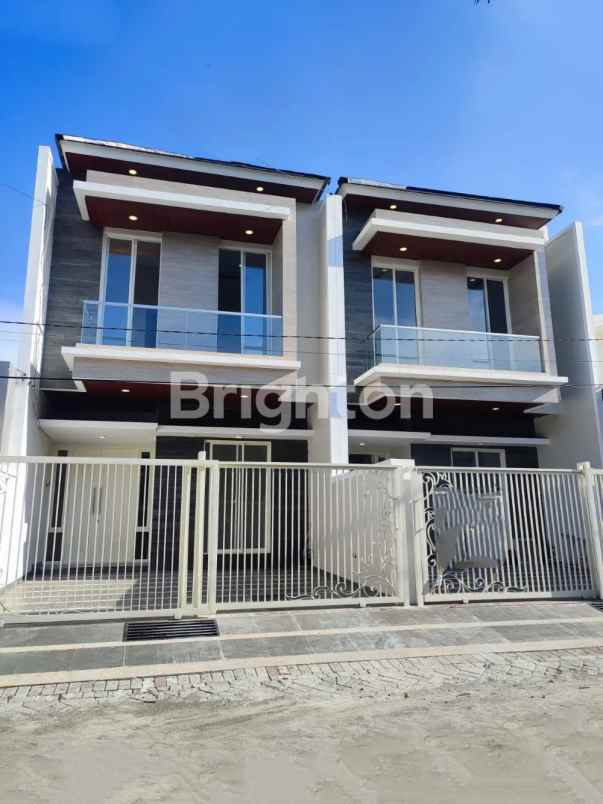 dijual rumah manyar kertoadi