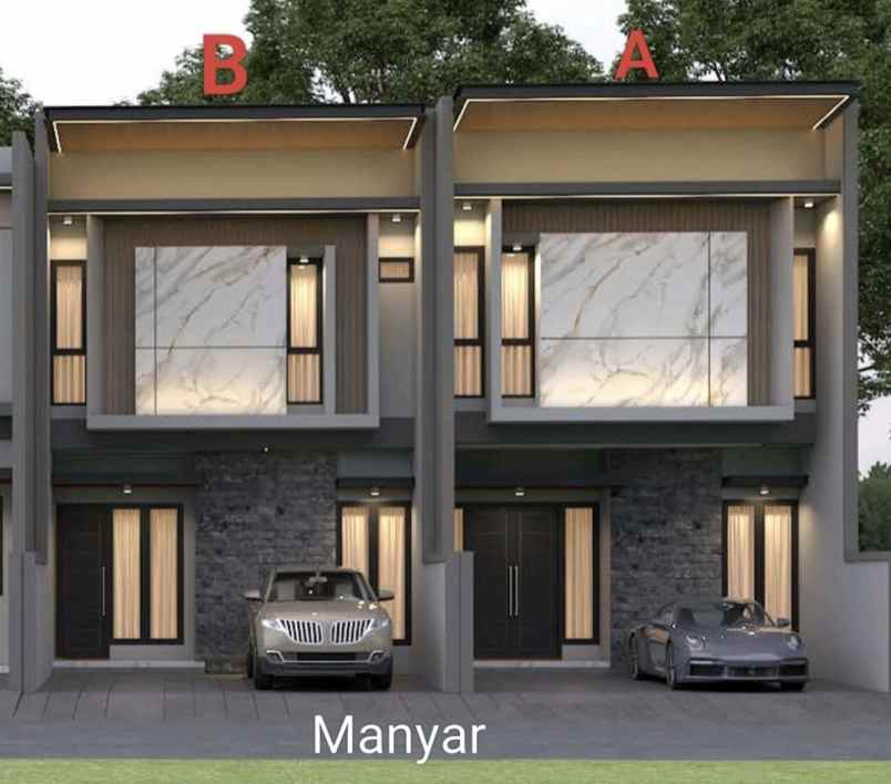 dijual rumah manyar rejo