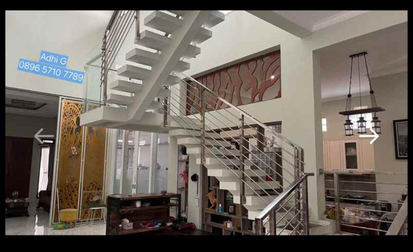 dijual rumah mewah swimming pool di margahayu bandung