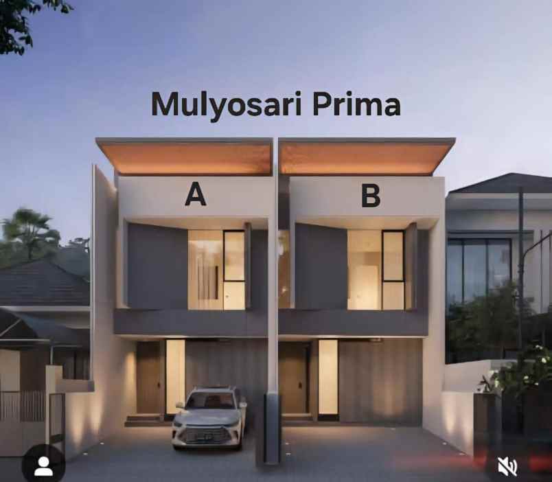 dijual rumah mulyosari prima