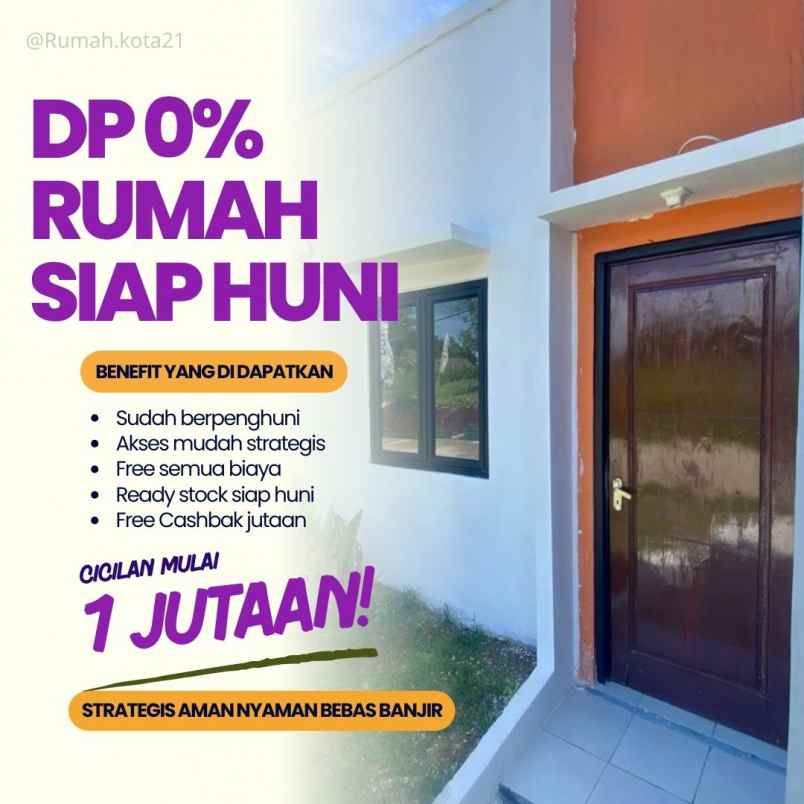 dijual rumah murah bogor puri lavender 3 kpr 1 jutaan