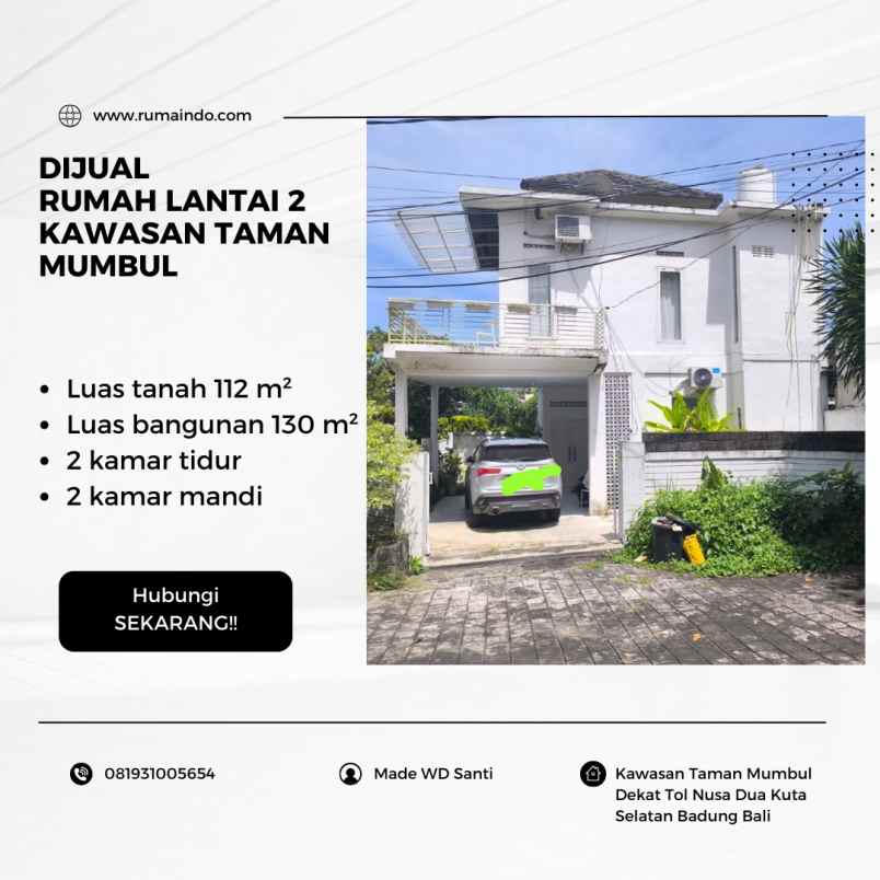 dijual rumah nusa dua