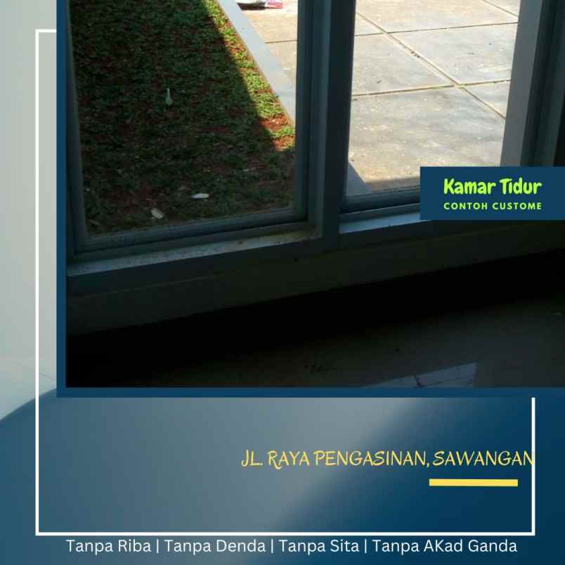 dijual rumah pengasinan sawangan depok