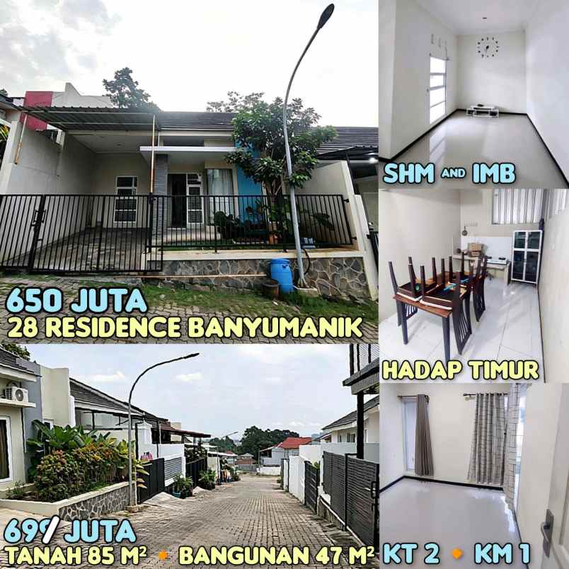 dijual rumah perum 28 residence grafika