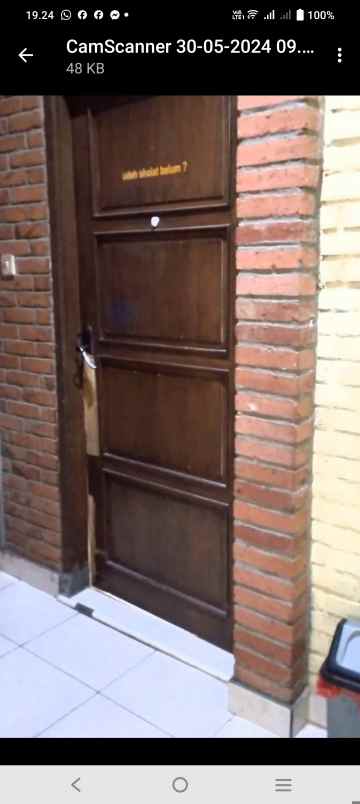 dijual rumah pondok petir bojongsari depok