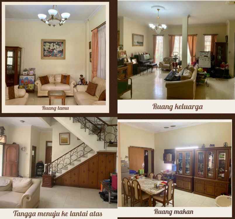 dijual rumah rawajati timur