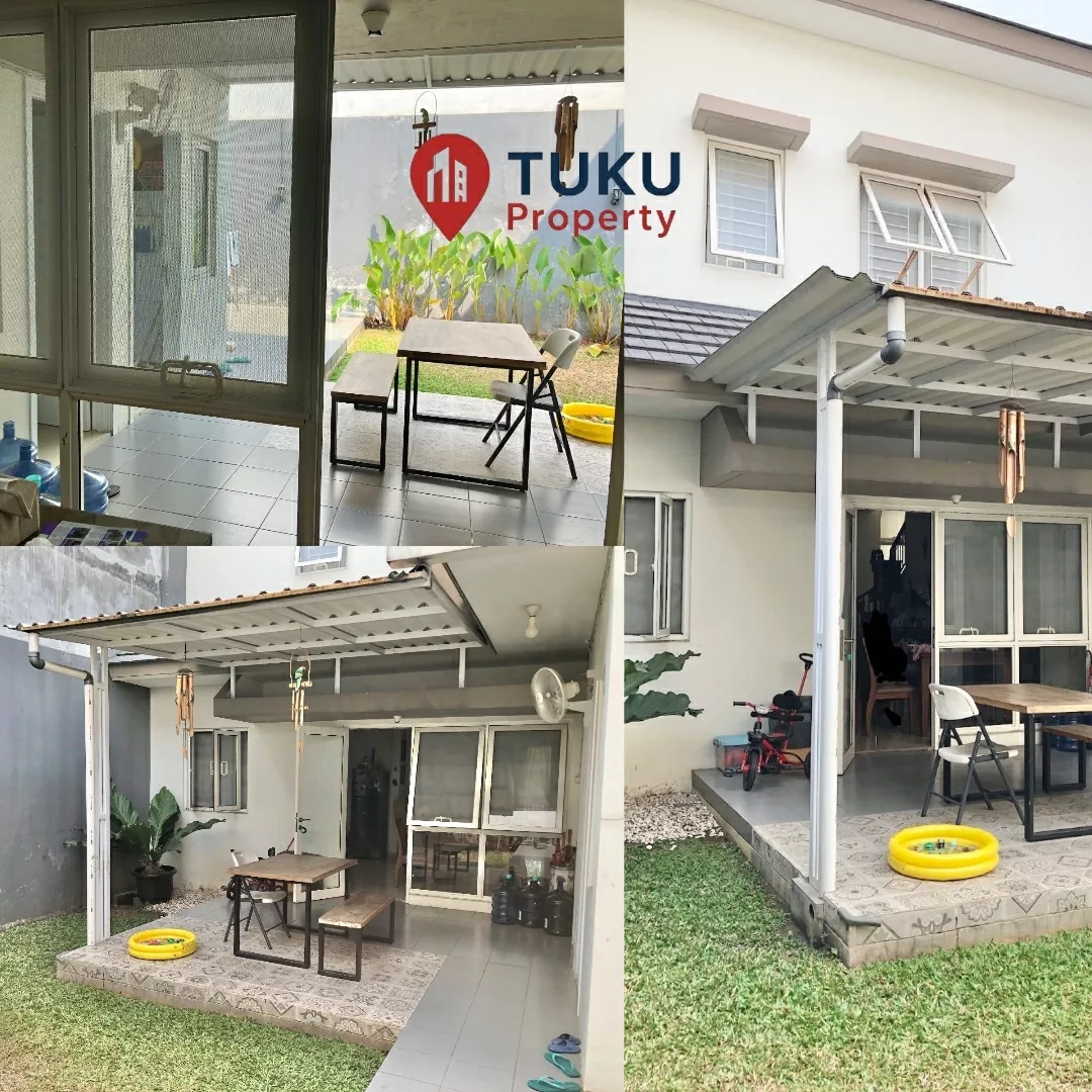 dijual rumah savia bsd bonus kitchen set