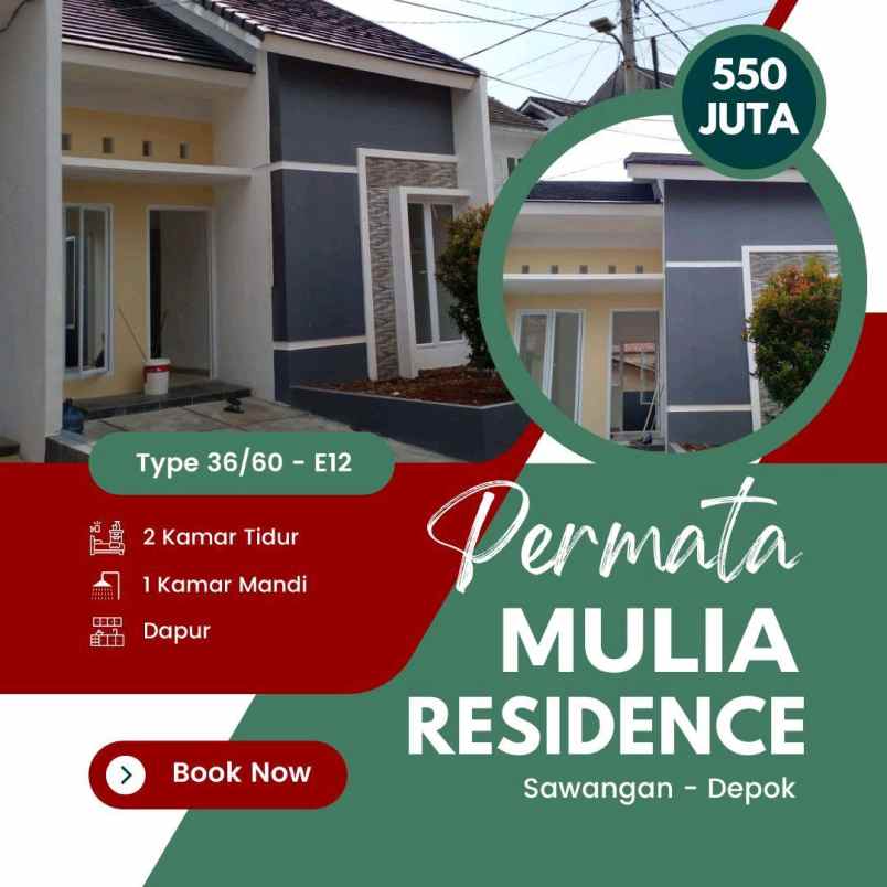 dijual rumah sawangan depok