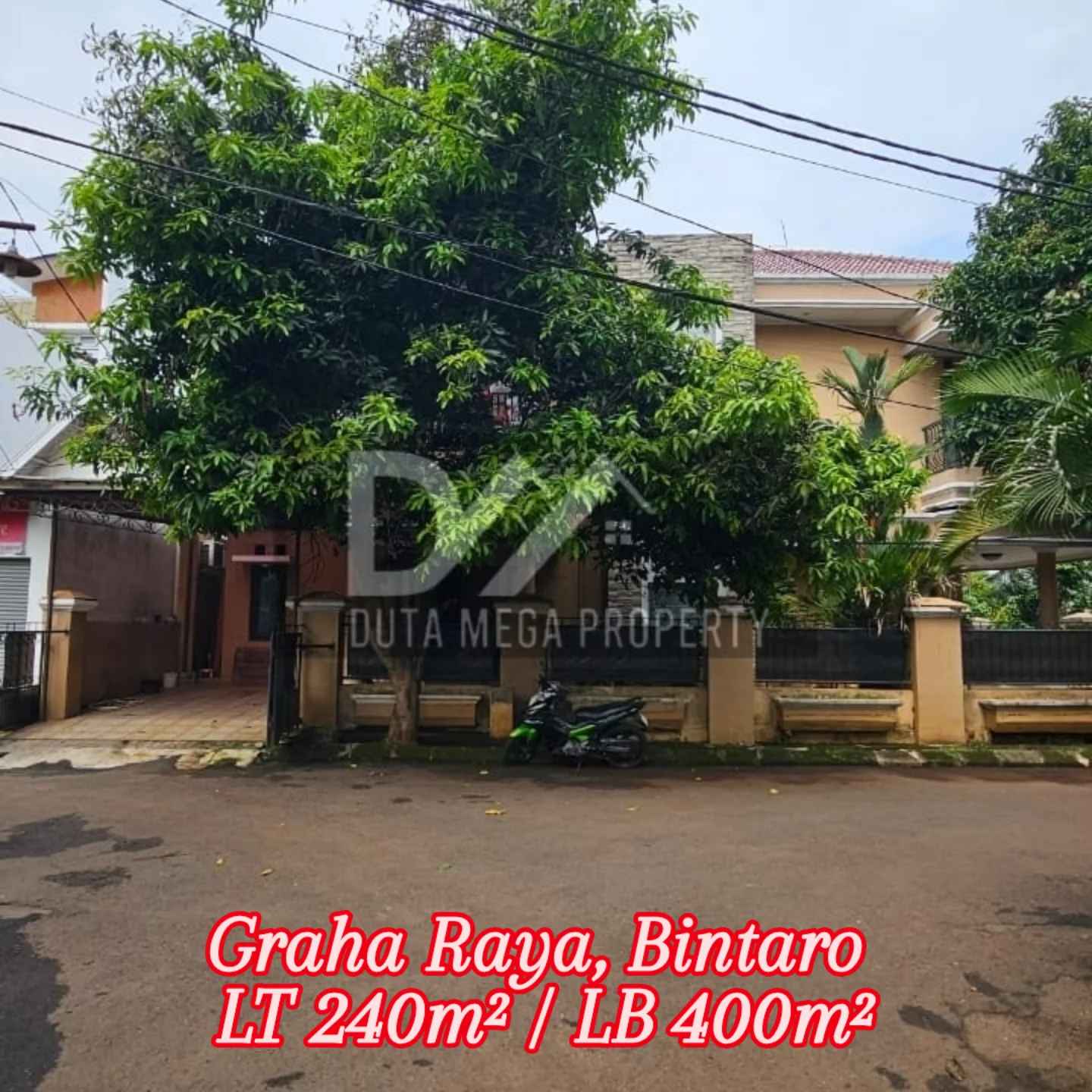 dijual rumah semi furnished di graha raya bintaro