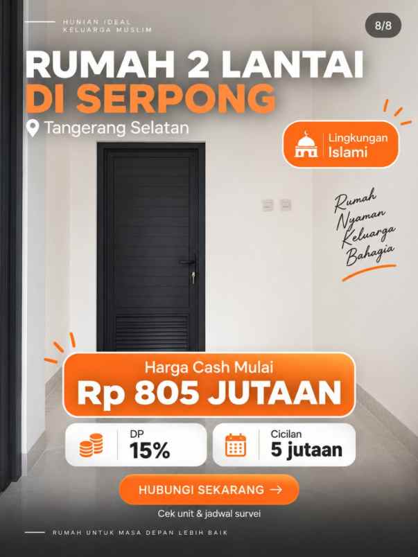 dijual rumah serpong tangerang