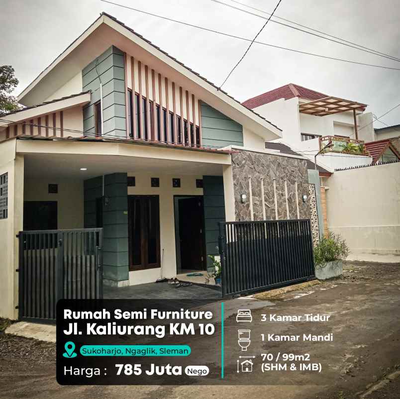dijual rumah sukoharjo ngaglik sleman