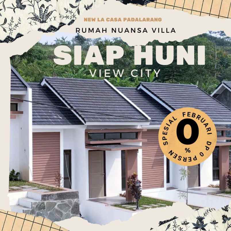 dijual rumah tanpa dp padalarang bandung barat