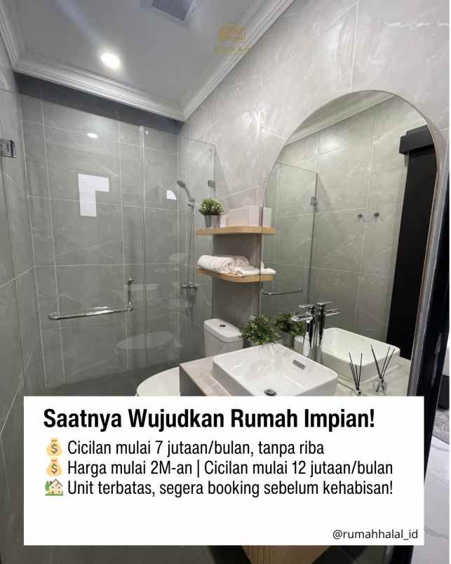 dijual rumah tapos depok jawa barat