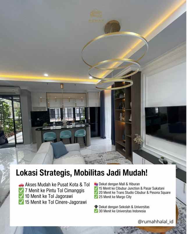 dijual rumah tapos depok jawa barat