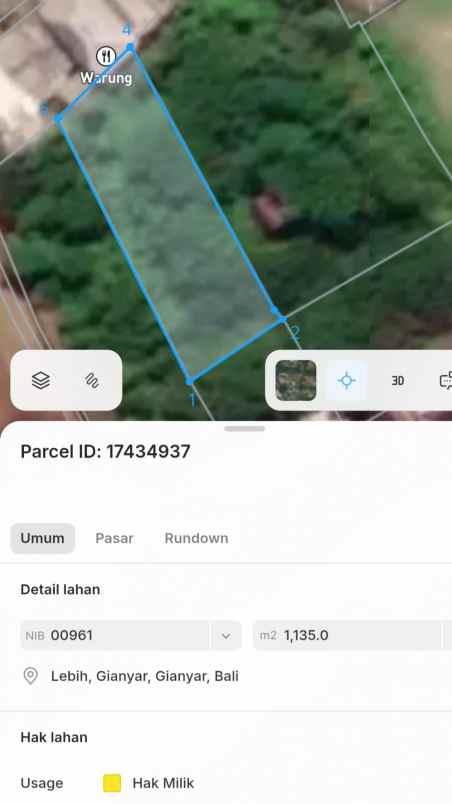 dijual tanah bypass ida bagus mantra