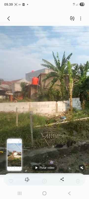 dijual tanah cibiru indah