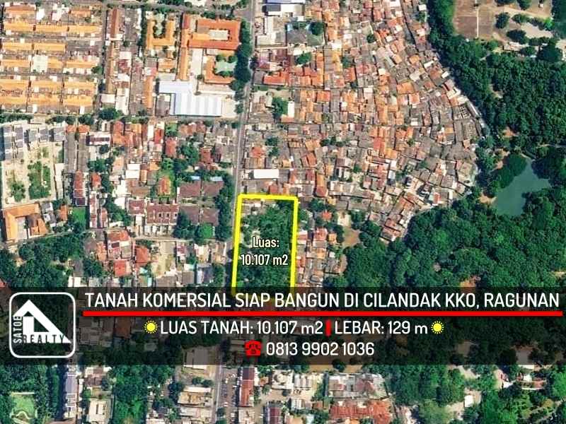 dijual tanah cilandak kko ragunan pasar