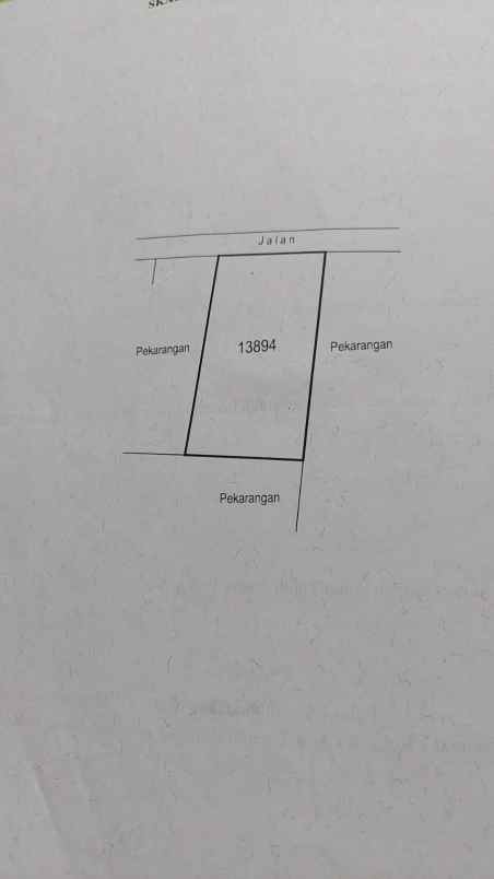 dijual tanah ganjuran condog catur