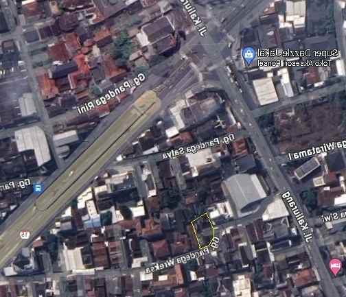 dijual tanah gg pandega wreksa no 8 rw