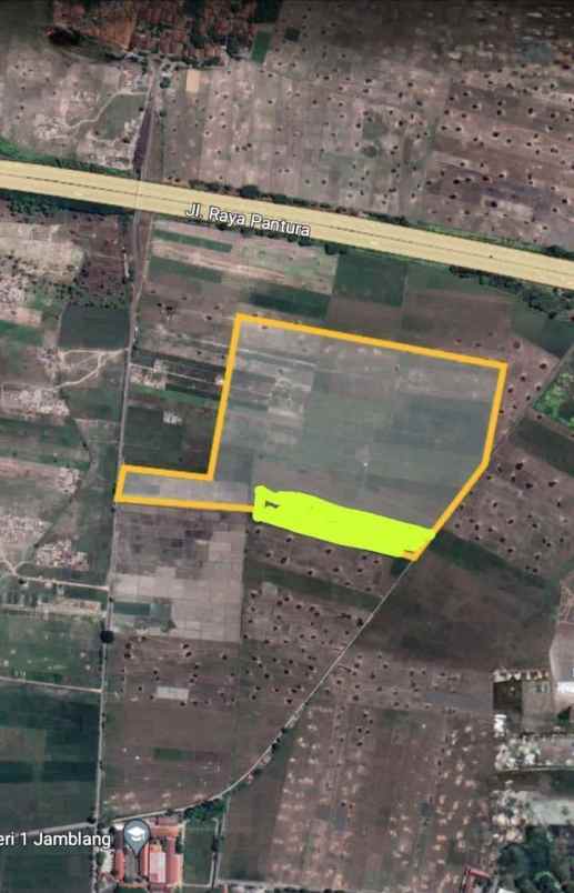 dijual tanah hook peruntukan perumahan