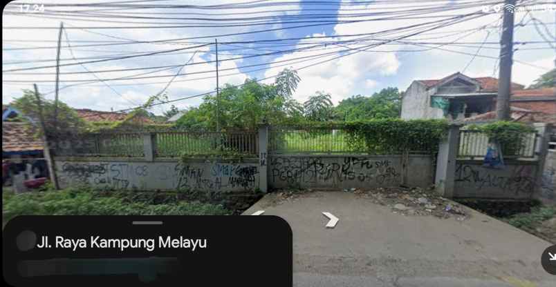 dijual tanah jalan raya kampung melayu