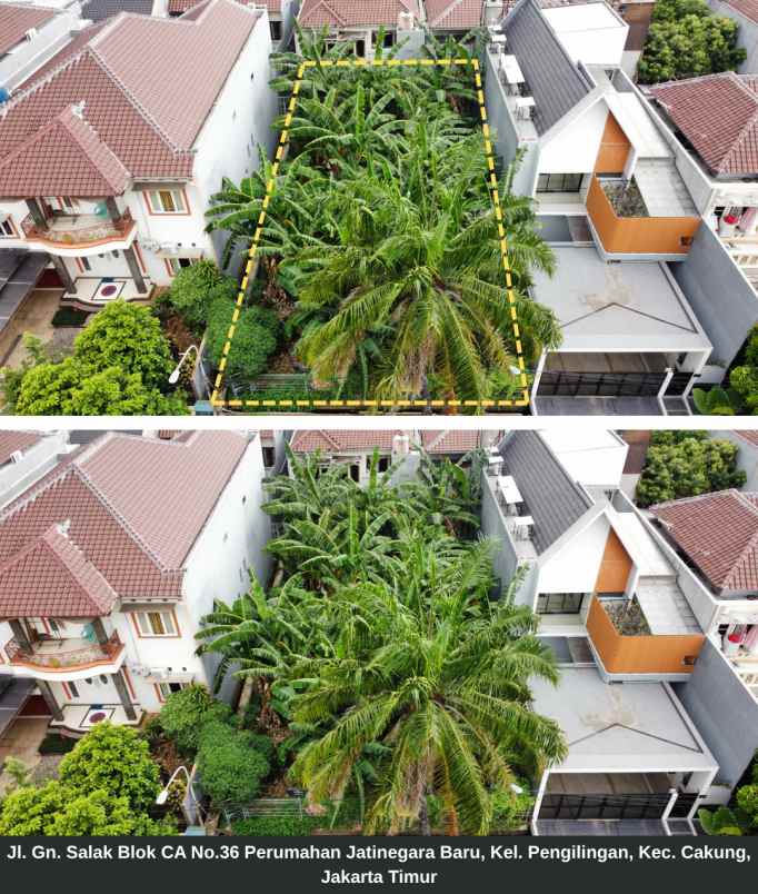 dijual tanah jl gunung salak no c a kav