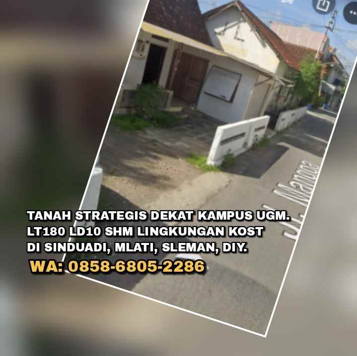 dijual tanah jl mangga karangjati