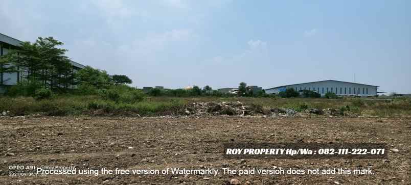 dijual tanah jl marunda makmur