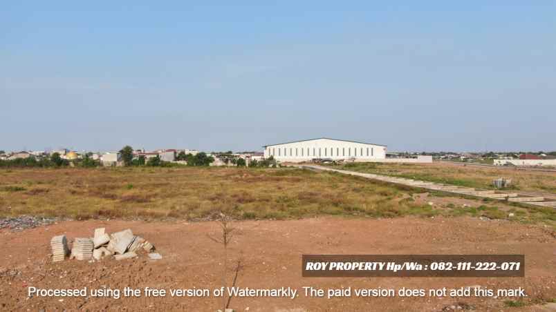 dijual tanah jl marunda makmur