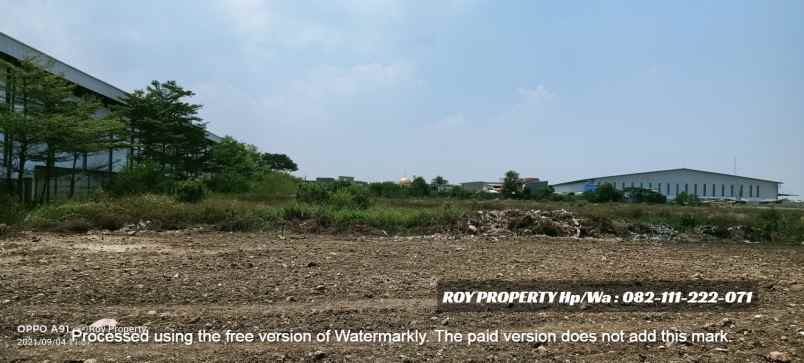 dijual tanah jl marunda makmur