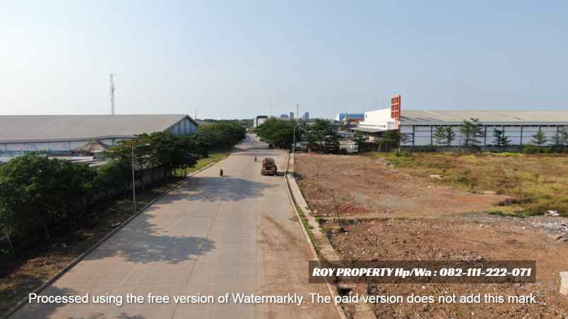 dijual tanah jl marunda makmur