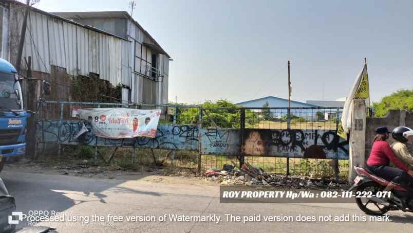 dijual tanah jl marunda makmur