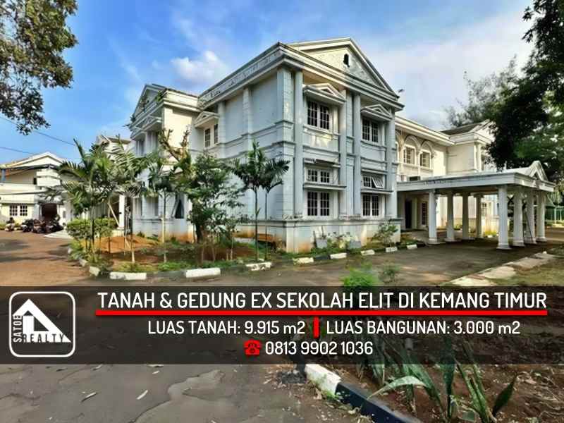 dijual tanah kemang timur mampang