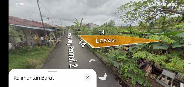 dijual tanah komplek amy permai 2