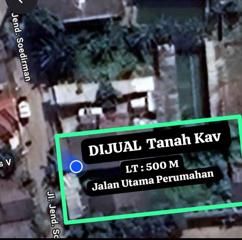 dijual tanah perumahan pondok permai